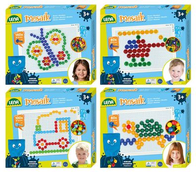 Mosaik Set Sortiment, Faltschachtel Kreativset