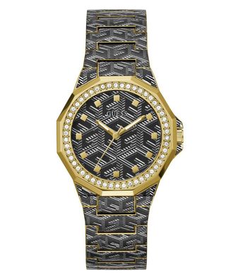 Guess Damenuhr Misfit Grau/Goldfarben GW0597L1