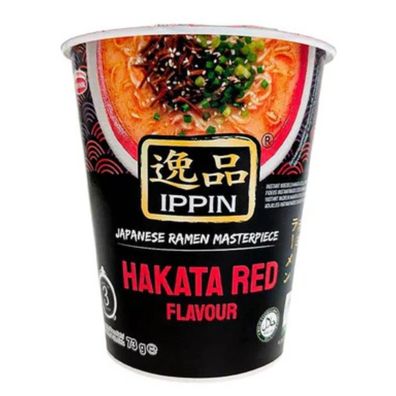 Acecook Ippin Instantnudeln Ramen Hakata Red Spicy Cup 73g