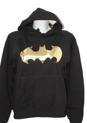Batman - Girl Kapuzensweater Logo Classic Gold Foil, Fanartikel