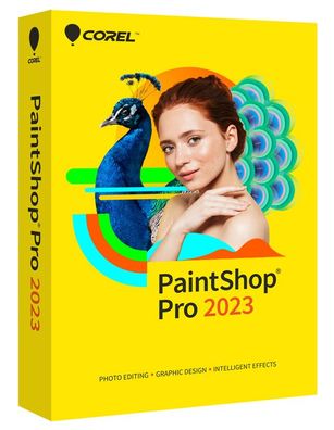 COREL PaintShop Pro 2023, Windows 11/10, Code in a BOX (keine CD) per DHL
