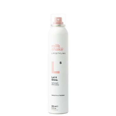 Milk Shake, Let It Shine, Haarspray, Smooth & Thermo, leichter Halt, 200 ml
