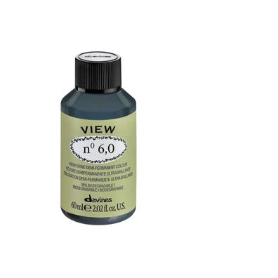 Davines, View, Demi-Permanentes Haarfärbemittel, 6.0, 60 ml