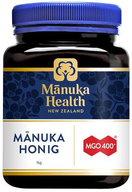 6x Manuka Health Manuka Honig MGO400 + , 1000 g 1000g