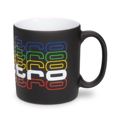 Original Audi Tasse Kaffeetasse Teetasse Kaffeebecher Porzellan schwarz 3292600200