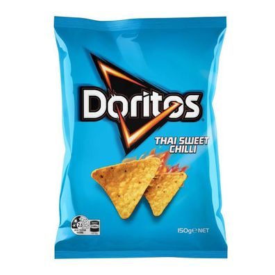 Doritos Thai Sweet Chilli Tortilla Chips - Import 150 g
