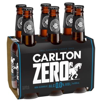 Carlton Zero Bottle 0.0 % vol. Sixpack 6x330 ml
