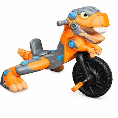 Little Tikes Chompin Dino Trike - Interaktives Dreirad mit Sound, Kinder ab 3 Jahren