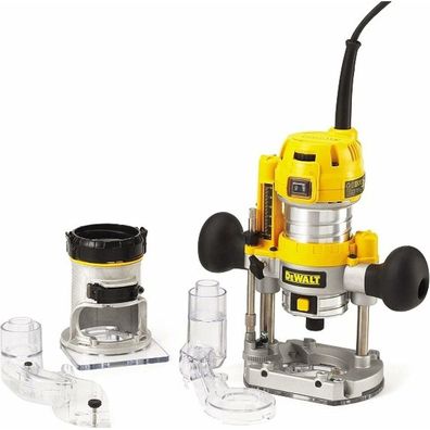 Oberfräse D26204K (gelb/silber, 900 Watt, Koffer)