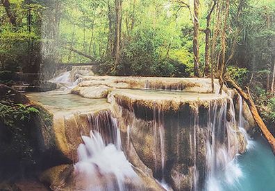 Steiler Wasserfall