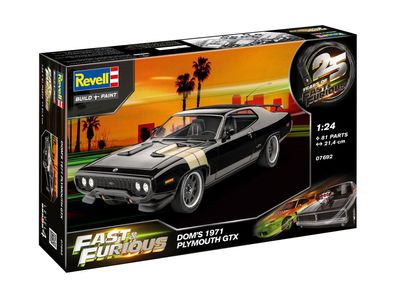 Revell Fast & Furious 1971 Dominic´s Plymouth GTX 1:24 Revell 07692 Bausatz