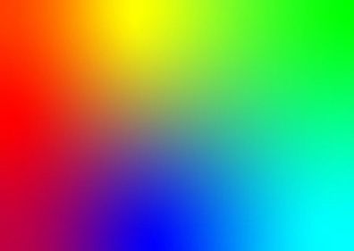 Gradient: Regenbogenfarben