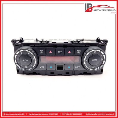 Heizungsbetätigung Klimabedienteil A1698300685 Mercedes B-KLASSE W245 B200