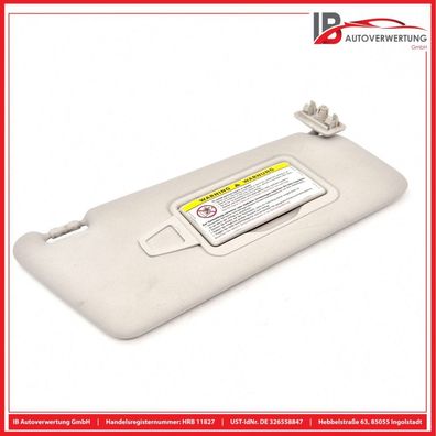 Sonnenblende rechts A1698100410 A2038179620 Mercedes B-KLASSE W245 B200 Mercedes