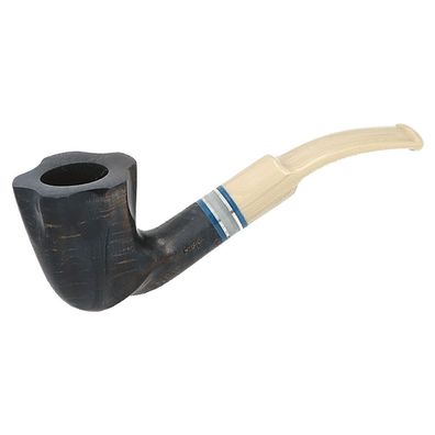 Angelo Pfeife blau Freehand, gebogen