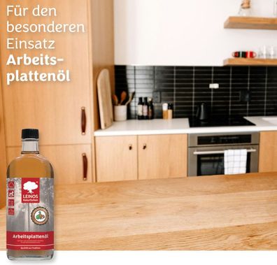 LEINOS Naturfarben Arbeitsplattenöl 280 farblos
