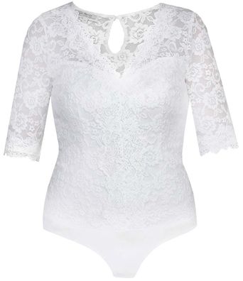 MarJo Body Ivonne-Doro halbarm offwhite