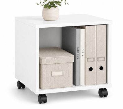 Schubcontainer weiss dekor Nachtschrank #1959