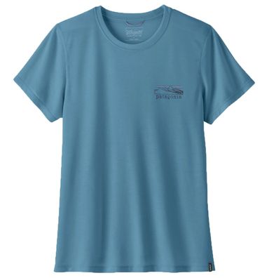 Patagonia Women Shirt Cap Cool Trail - Stratapeaks shore blue