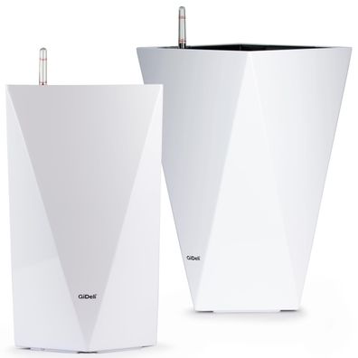 Selbstbewässernder Blumentopf Übertopf Zimmerpflanzen Wasserstand Modern GiDeli