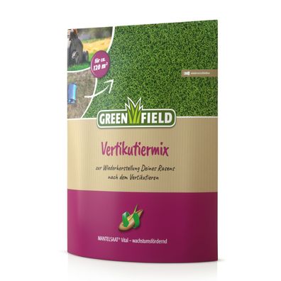 Greenfield Vertikutier-Mix 2,5 kg - Regeneration nach dem Vertikutieren
