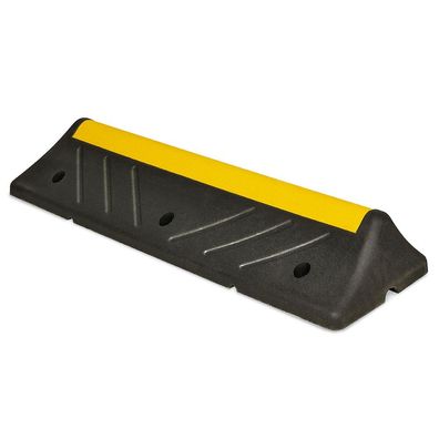 Radstop, Parkplatzbegrenzer mit Reflexstreifen, LxTxH 1000x300x150mm