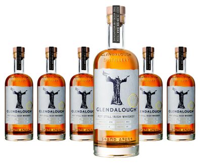 6 x Glendalough Pot Still Irish Whiskey