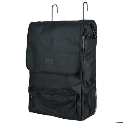 Catago gesteppte Stalltasche mit Haken, schwarz