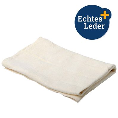 Fensterleder Natur Leder ca.32x50cm Haushalt Autozubehör Reinigung Pflege Filmer