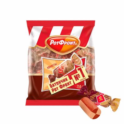 RotFront Pralinen "Batontschik" mit Schokolade-Sahne-Geschmack, 250 g