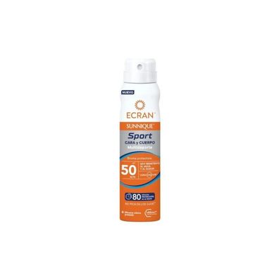 ECRAN Sunnique SPORT Gesichts- und Körperspray 75 ml