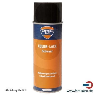 1K Acryllack Spraydose 400ml RAL 9005 Tiefschwarz matt