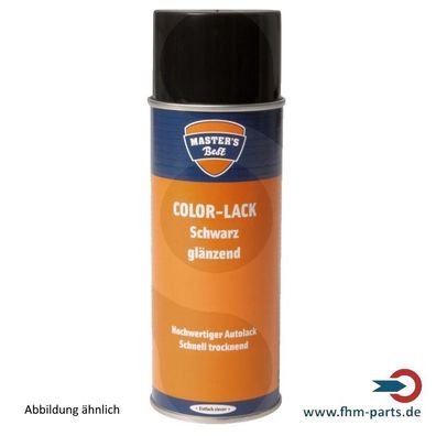 1K Acryllack Spraydose 400ml RAL 9005 Tiefschwarz glänzend