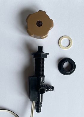 Untertischhahn UT-Hahn Wasserhahn Novo Super Beige/Braun 15878m NEU