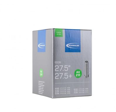 Schwalbe AV21F Freeride Fahrradschlauch 27,5" (54/75-584), Autoventil 40 mm,