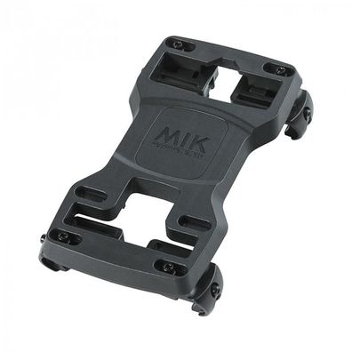 Basil Gepäckträgerplatte Mik schwarz fér Gepäckträger 80-170 mm Adapterplatte