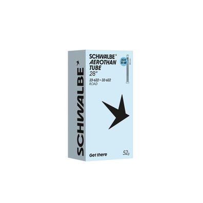 Schwalbe Aerothan SCV15 Fahrradschlauch 23/32-622 80mm - 105g Ultraleicht & P