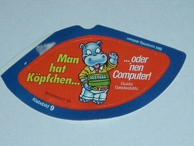 Aufklebebild Man hat Köpfchen