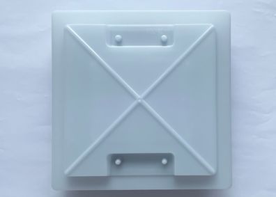 Dachluke MPK Modell 29 Dachhaube + Moskitorahmen 28x28 cm grau 360251r NEU