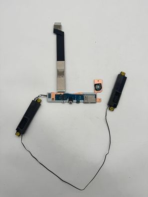 Lenovo IdeaPad 3-17IML05 Audio Power Button Board Lautsprecher NS-C783