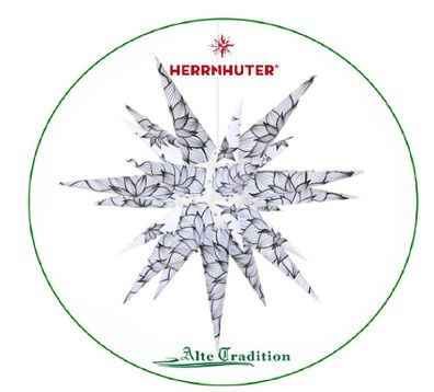 Herrnhuter Stern Papierstern Edition Natur i6, ca. 60cm Grafische Dahlie 2026