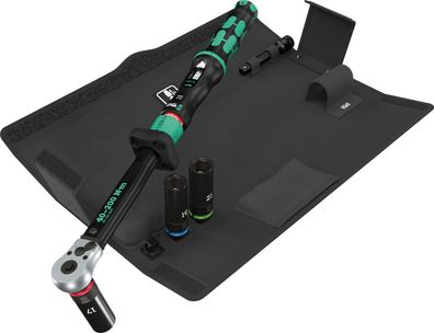 Wera Click-Torque Lock C 3 KFZ-Radwechsel-Set 1 Drehmomentschlüssel inkl. 3 Nüssen