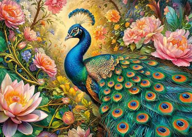Der Pfau im Paradies