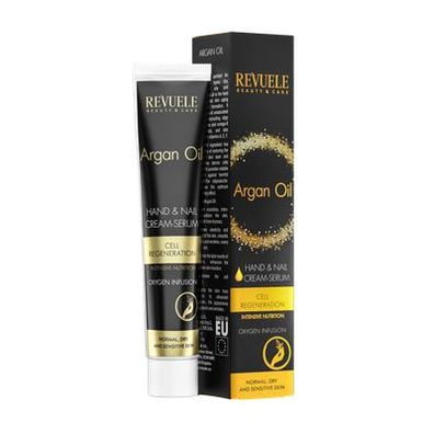 Revuele ARGAN OIL Hand und Nagelcreme Serum 50 ml