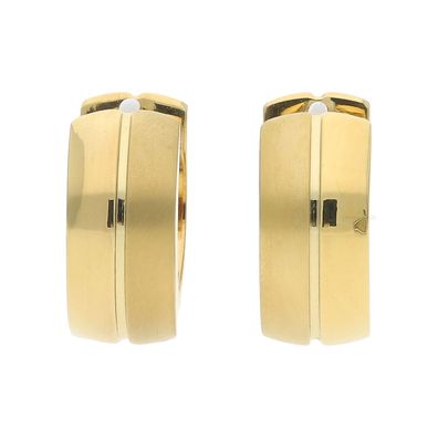 Boccia Creolen 0505-12 Titan, Gold plattiert
