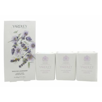Yardley English Lavender Seife 3x 100g