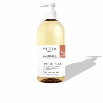 Byphasse Back to Basics Gel De Ducha Pieles Secas y Muy Secas 750ml
