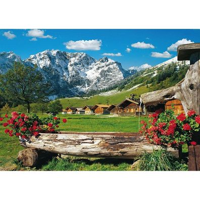 Schmidt Spiele Schmidt Spiele Puzzle Blick ins Bergidyll, 1000 Teile