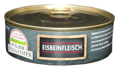 Pfälzer Spezialitäten Eisbeinfleisch Vollkonserve 200g Dose