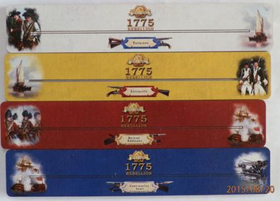Birth of America - 1775 - Kartenhalter ohne Flaggenmarker